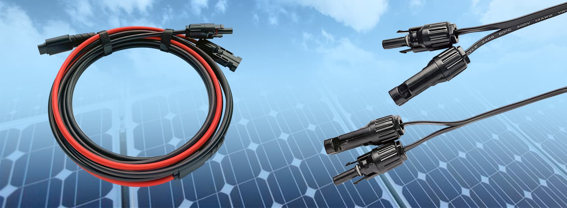 Connecteurs et câbles de panneaux solaires