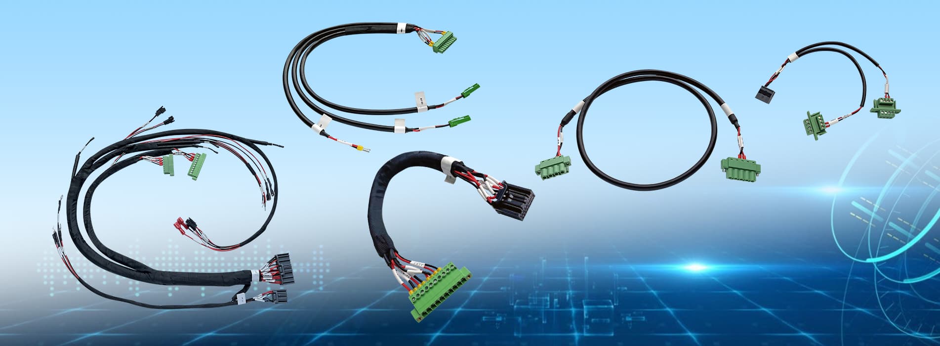 Connecteurs et câbles personnalisés