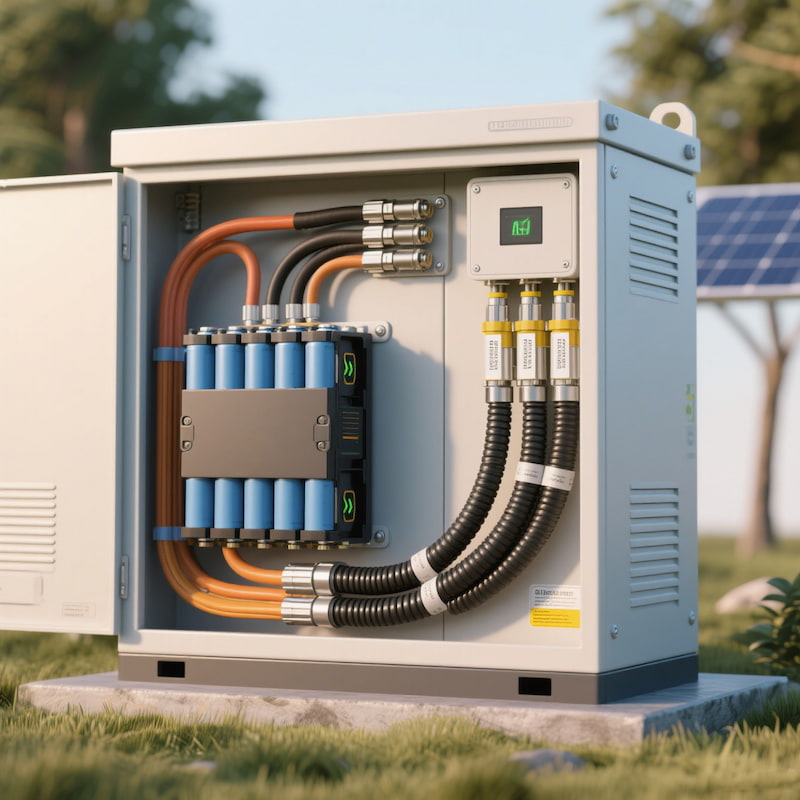Comment fonctionne un faisceau de câbles dans un système de stockage d’énergie ?